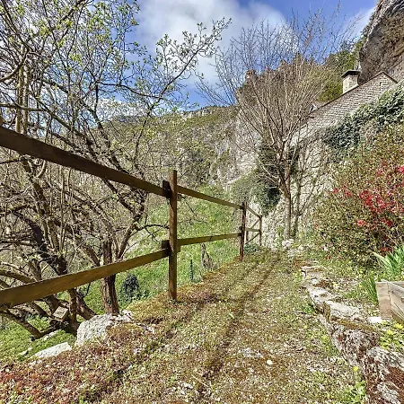 Gorges Du Tarn : Charmant Gite Avec Vue Sur Le Tarn Villa Sainte-Énimie Buitenkant foto